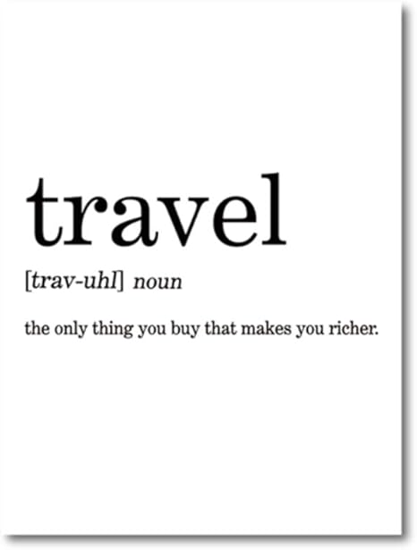 Amazon Co Jp 旅行の名言アートキャンバスペインティングデスティネーションボードポスターハネムーン旅行の装飾プリント壁の写真15 7インチx 23 6インチ 40x60cm フレームなし ホーム キッチン