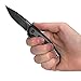 Kershaw Fraxion Folding Pocket Knife (1160) Lightweight, Contemporary 2.75 In. 8Cr13MoV Stainless Steel Blade With G10 Handles, Inset Liner Lock And Reversible Pocket Clip; 1.9 oz.