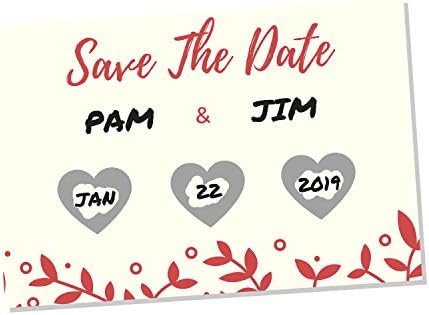 Wedding Invitation Scratch Off Cards - Pack of 20
