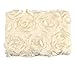 Buytra Baby Photography Props 3D Rose Flower Backdrop Beanbag Blanket Rug for Newborn Toddler Photoshoot Prop
