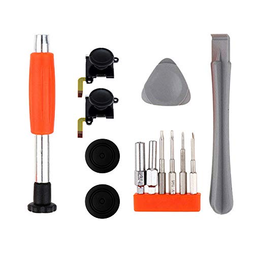 Replacement Joystick for Nintendo Switch Joy-Con Controller,YTTL 3D Replacement Analog Thumb Stick for Nintendo Switch Joy-Con Controller Include Screwdriver Sets Tools Repair Kits