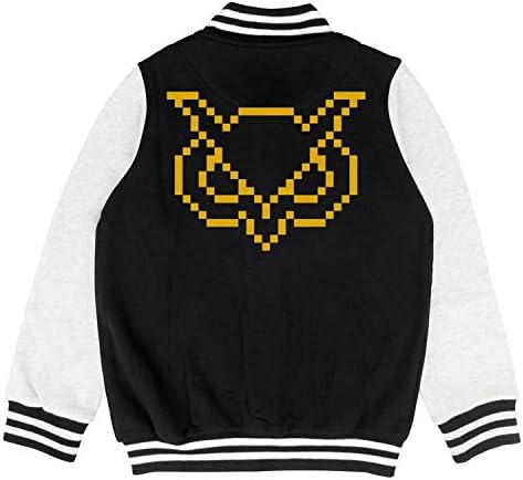 Unisex Child Varsit Fashion Classic Baseball Jacket for 2-10 Y