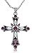 Glamour Girl Gifts - Mother's Day Jewelry Gift - Purple and Pink Crystal 1-1/2