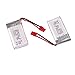 Teenitor® 3.7V 500mAh 20C Lipo Battery(4PCS) with 4x Usb Charging Cable for Syma X5HW X5HC FPV Wifi RC Quadcopter Drone - Longer Flight Time Parts (Shipping By FBA)