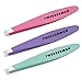 Tweezerman LTD Stainless Steel Mini Slant Tweezer (Colors May Vary)