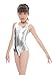 Speerise Girls Kids Shiny Metallic Dance Gymnastics Tank Leotard