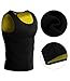 Rdfmy Men's Hot Sweat Body Shaper Workout Tank Top Slimming Vest Weight Loss Shapewear Neoprene No Zipper