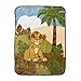 Disney Lion King Urban Jungle Luxury Plush Throw Blanket, Tan/Brown/Green/Ivory, 30x45 Inch (Pack of 1)