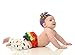 juDanzy 3 Pair Baby Boy And Girl Leg Warmers stripes, Polka Dot, Rainbow
