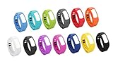 Garmin Vivofit 2 Fitness Bands 13-Pack, BeneStellar Silicon Bracelet Strap Replacement Band for Garmin Vivofit 2 Fitness (13-Pack Large (6