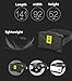 Pakway 3D VR Virtual Reality Glasses Ultralight Headset with W Adjustable Head Band Strap for 4.5 - 6.0 Inch Smartphones