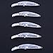 Aorace Blank Hard Lures Kit Unpainted Fishing Baits Sets Crankbait Wobblers Freshwater Fish Lure Wobblers Minnow Lure Bodies Fishing Tackle