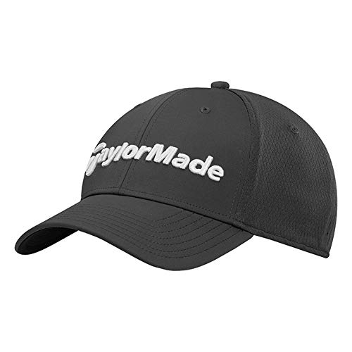 TaylorMade 2019 Performance Cage Hat, Charcoal, S/M