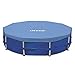 Intex Round Metal Frame Pool Cover, Blue, 15 ft primary