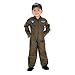 Kid Air Force Fighter Pilot Top Gun Halloween Costume M Boys Medium (5-7 years)