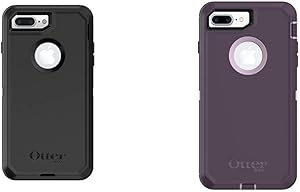 OtterBox Defender Series Case for iPhone 8 Plus & iPhone 7 Plus (Only) - Retail Packaging w/Case for iPhone 8 Plus & iPhone 7 Plus (ONLY) - Retail Packaging