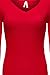 Luna Flower Women's Basic Sexy Deep V-neck Long Sleeve Thermal Tee Tops