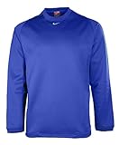 Nike Men's Team Tech Crew Neck Fleece Sweatshirt-Blue-2XL