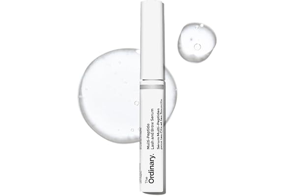 The Ordinary Multi-Peptide Lash and Brow Serum, Peptide-Powered Formula for Thicker, Fuller Looking Lashes & Brows, 5ml