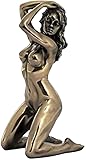 7.13 Inch Nude Female Statue with Hands on
