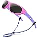 SEEKWAY Polarized Kids Sunglasses For Boys Girls Child Rubber Flexible frame Age 3+ SRK816(Pink,Black Polarized Lens)