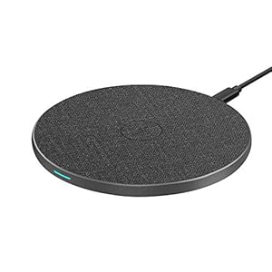 WisFox Wireless Charger, Qi-Certified 10W Max Wireless Charging Pad Compatible with iPhone 11/11 Pro/11 Pro Max/XS MAX…
