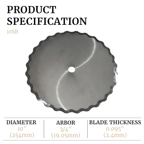 Scalloped Cut Off Wheels - M2 High-Speed Steel Cut Off Saw Blade photo 5