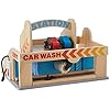 Melissa-Doug-Service-Station-Parking-Garage-Wooden-Vehicles-Trains-Trucks-Vehicles-3-Gift-for-Boy-or-Girl Melissa & Doug Service Station Parking Garage | Wooden Vehicles & Trains | Trucks & Vehicles | 3+ | Gift for Boy or Girl
