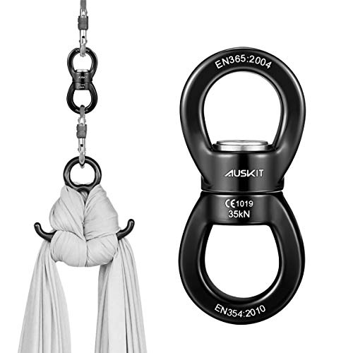 3 AusKit+Rotational+Accessory+Carabiners+35KN+Black
