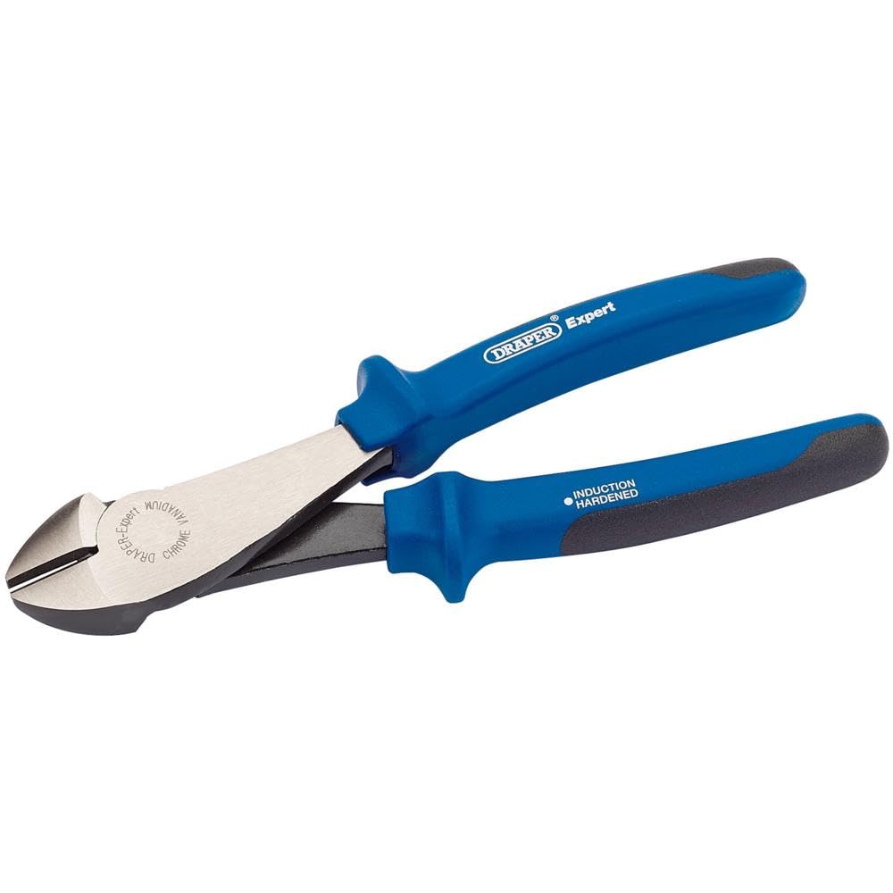 Draper Expert 68893 180 mm Heavy-Duty Soft-Grip High-leverage Diagonal Side Cutters