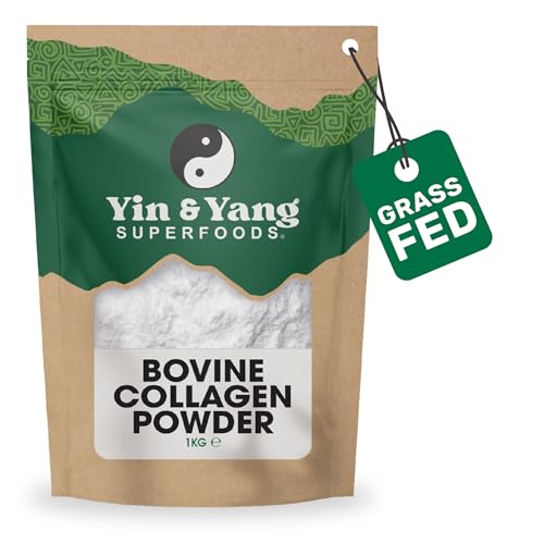 Collagen Powder 1kg | Hydrolysed Bovine | Skin Hair Nails Joints | Hydrolysed bovine collagen dissolves quickly without affecting taste. Ideal for coffee, tea and smoothies.