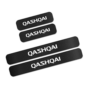 Voor Nissan Qashqai Drempel Bescherming Sticker Koolstofvezel Sticker Decoratieve Deur Instaplijsten Deur Drempel…