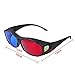 BIAL Red-Blue 3D Glasses/Cyan Anaglyph Simple Style 3D Glasses 3D Movie Game-Extra Upgrade Stylethumb 4