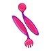 Boon Benders Adaptable Utensils Pink/Purple