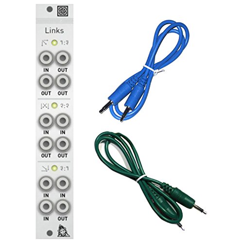 Mutable Instruments Links Multiples and Mixing Utilities Eurorack Module w/ 2 Cables