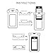 Waterproof Phone Case,HokoAcc Universal Cellphone TPU Dry Bag ,Dirtproof Snowproof for iPhone 6S 6,6S Plus, 5S 7, Samsung Galaxy S7, S6 Note 5 4, HTC LG Sony Nokia Motorola up to 6.0