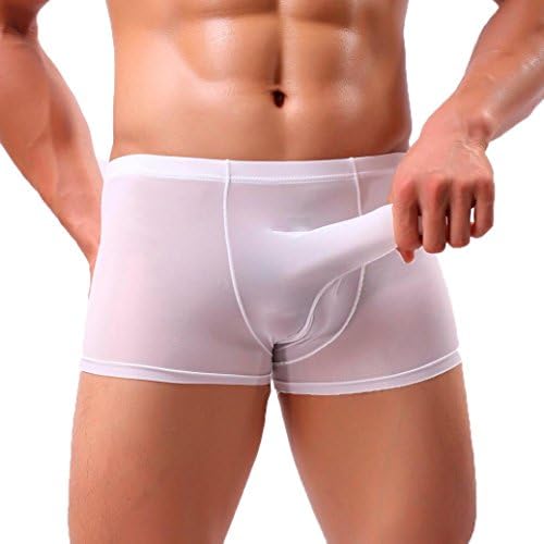 Leyorie Sexy Men Elephant Bulge Brief Underwear Pouch Trunks T Lingerie Underpants Shorts Knickers Boxers