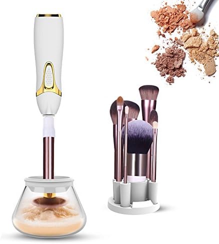 Electric Makeup Brush Cleaner Machine, Automatic Cosmetic Makeup Brushes Cleaner and Dryer