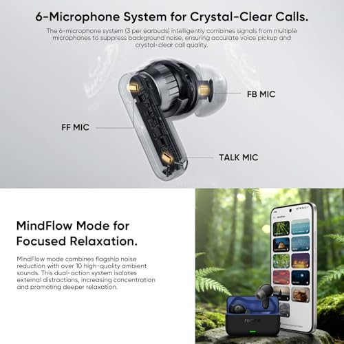 realme Buds T500 Pro Headphones 12.4mm Controller