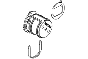 Jado H960618.191 3/4" Thermostatic Valve Temp Control Adapter, N/A