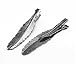 yueton 12pcs Colorful Metal Feather Prong Clips Alligator Hair Clips Barrettes Bobby Pin Bride Headwear Edge Clip Clamps