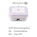 iAVO [Pack of 2] Plug in LED Motion Sensor Light, Motion Activated Night Light - Perfect for Stairway, Bathroom and Hallway (White Glow)