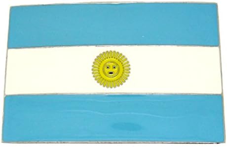 Argentina Flag Belt Buckle
