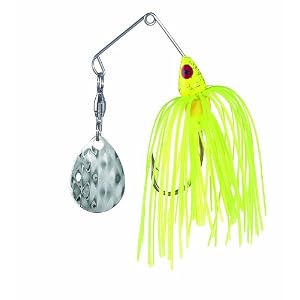 Strike King Mini-king Spinnerbait – Single Colorado Lame Diamant