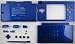 Blue Metallic - Nintendo DS Lite Complete Full Housing Shell Case Replacement Repair w/ Hinge Set