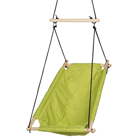 roba Hängesitz, Baby- & Kinderschaukel grün, Hängeschaukel verstellbar von Schaukelliege zu Schaukelsitz, Hängesessel ab Gebu