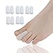 Sumifun Toe Covers, 10 Gel Toe Caps for Blister, Corns and Calluses, Toe Sleeves for Ingrown Toenails, Hammer, Overlapping Toes Pain Relief, Toe Protector(Small)