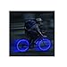 Nite Ize See 'Em Mini LED Bicycle Spoke Lights, Wheel Lights for Nighttime Visibility + Safety, 2 Pack, Blue
