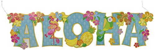 Aloha Streamer Party Accessory (1 count) (1/Pkg)