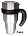 EasyShopForEveryone Solid Plastic Handle for 30-Ounce Rambler Tumbler - Black